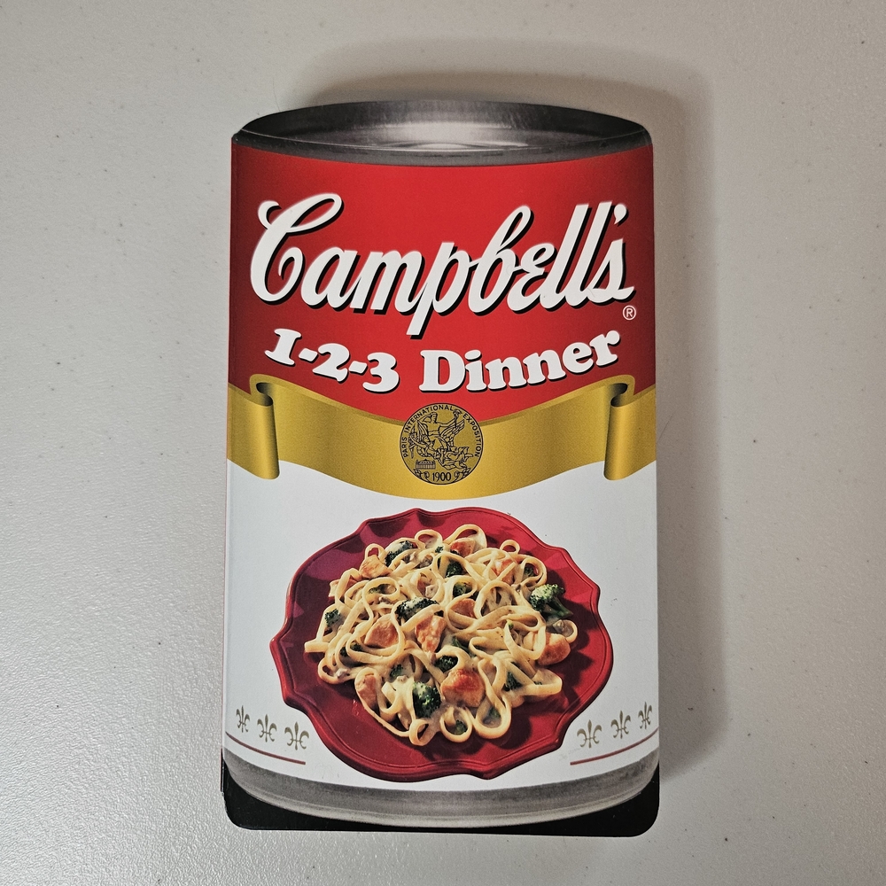 Campbell's 1-2-3 Dinner Recipes Cookbook